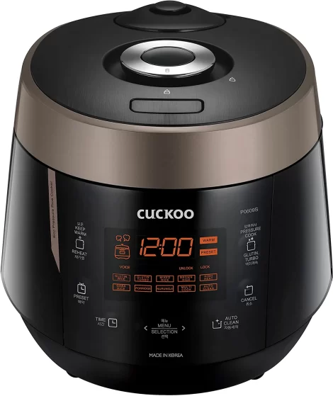 CUCHEN IR Electric Pressure Rice Cooker For 6 People