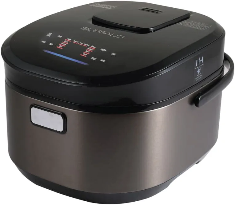 Buffalo Titanium Grey IH SMART Rice Cooker and Warmer