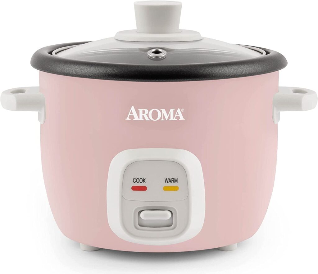 Aroma pink rice cooker