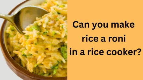 make rice a roni in rice cooker